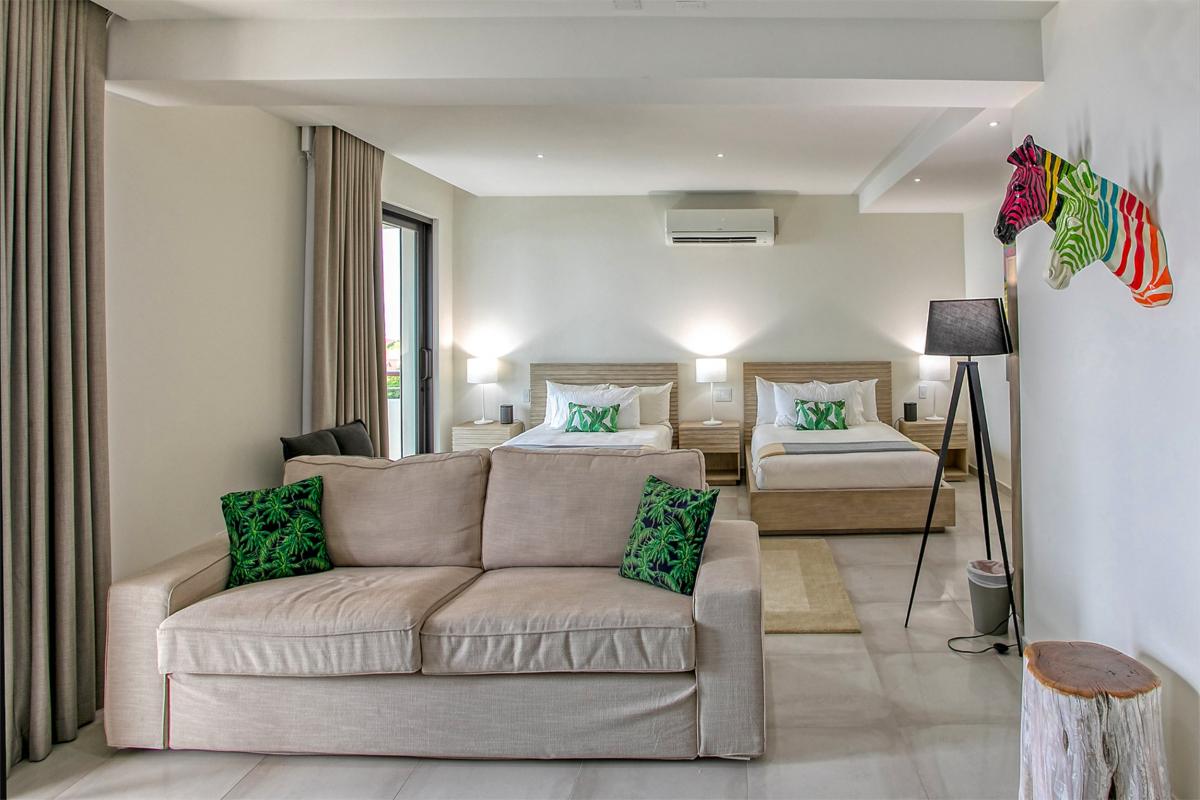 7 bedrooms luxury villa rental St Martin - Bedroom 2